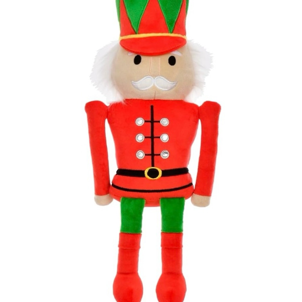 iscream Plush Fleece 18.5" Nutcracker. Excellent condition